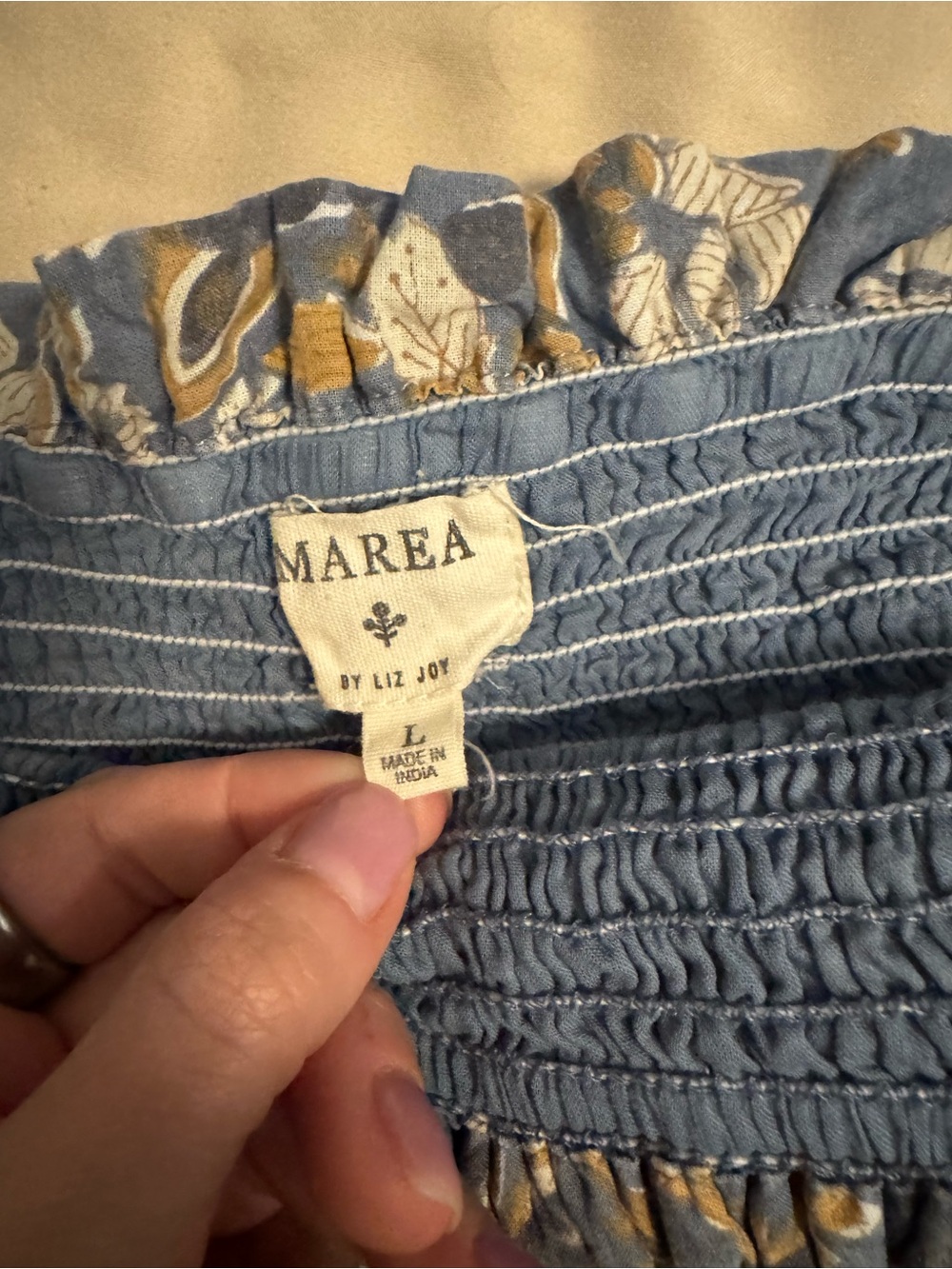 Marea by Liz joy meg orsay top - Picture 4 of 7